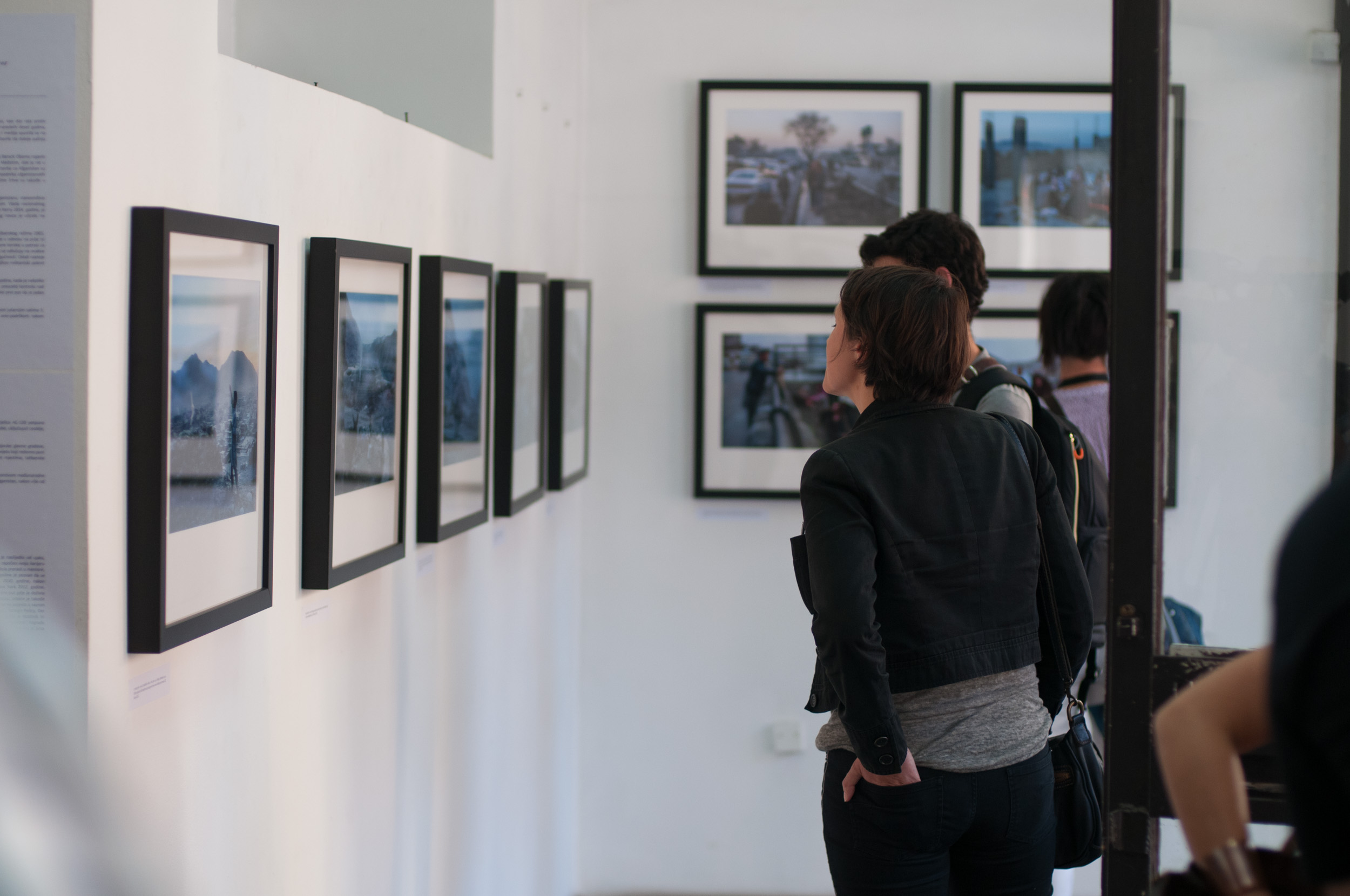 Opening of Andrew Quilty's "Afghanistan: After Enduring Freedom" at the 2017 WARM Festival in Sarajevo (photo: Jusuf Hafizović)