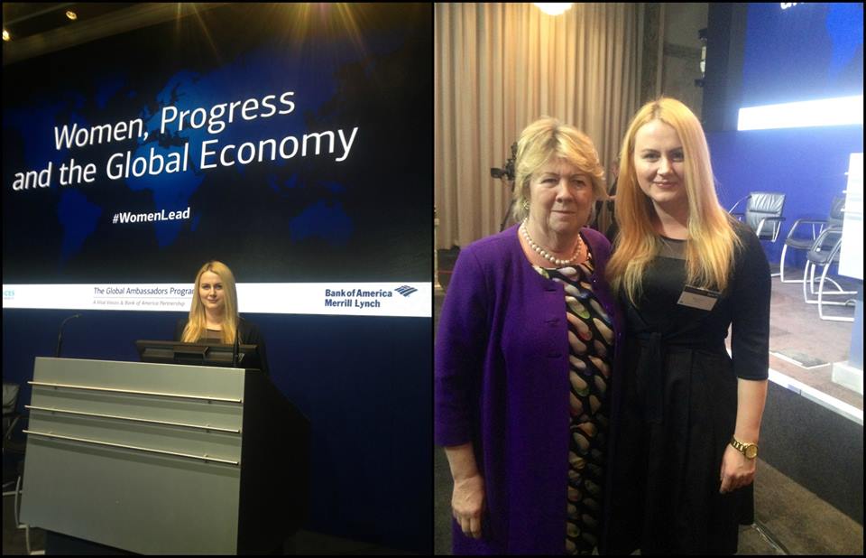 Velma Šarić with Baroness Goudie during the London forum (photo: Velma Šarić Facebook page)