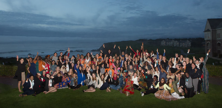 Group photo with participants during the gathering in California (photo: vitalvoices.exposure.co)