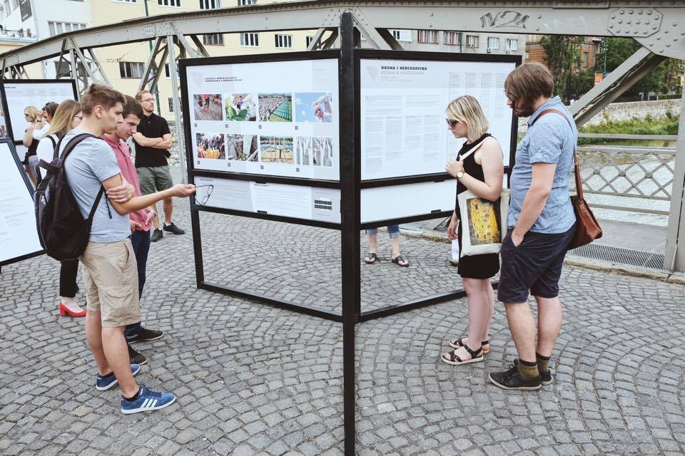 Balkan debut of 'Transitions' during the 2017 WARM Festival in Sarajevo. (Photo: Brad Hobbs)