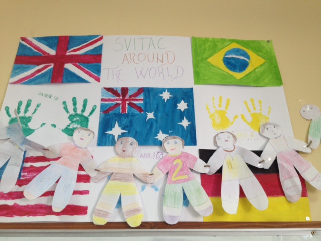 Svitac around the world (photo: Omladinska Organizacija Svitac)